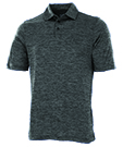Charles River Apparel Style 3814 Black Men’s Space Dye Polo Shirt
