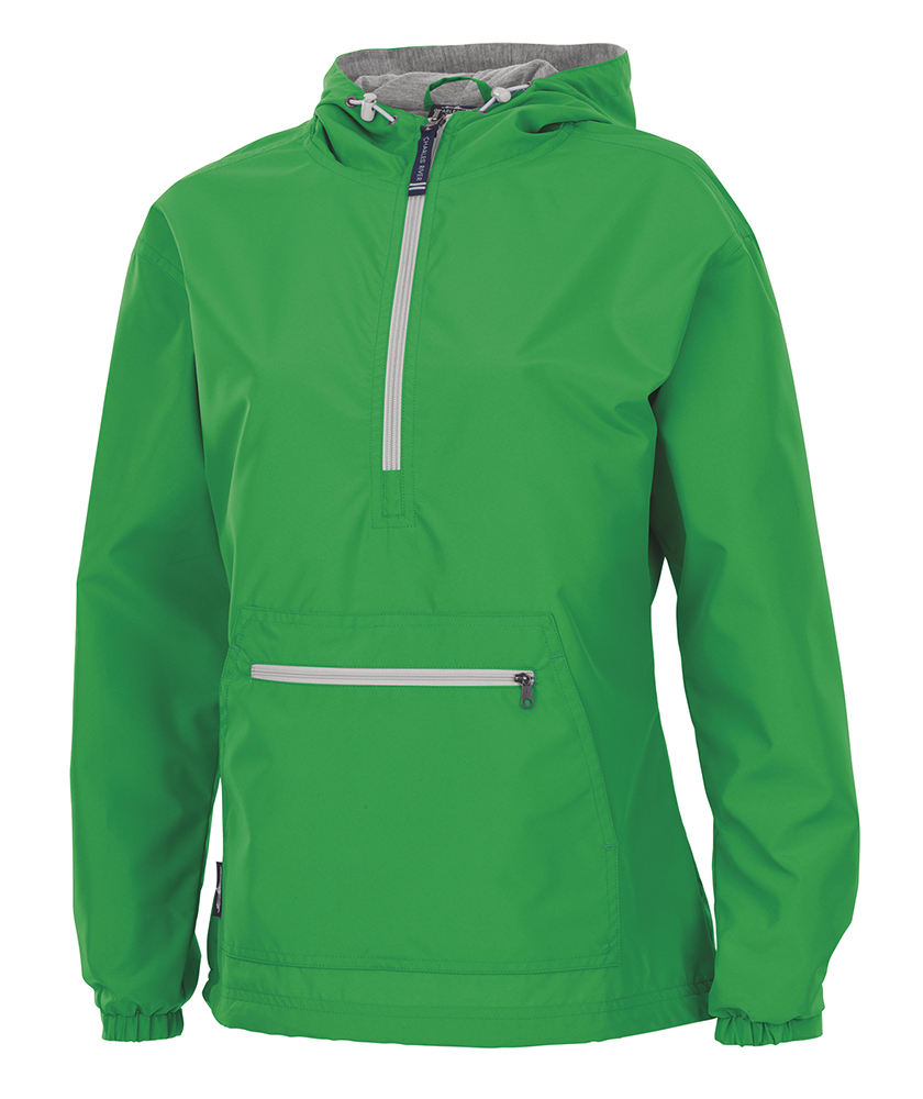 Charles River Apparel Style 5809 Kelly Green Women’s Chatham Anorak Solid