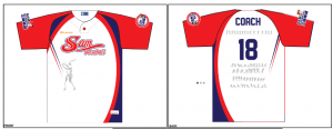 Sublimation Printing Step 1 Uniforms are printed onto high-quality paper 