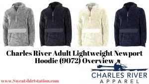 Charles River Adult Lightweight Newport Hoodie (9072) Colors