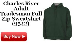 Charles River Adult Tradesman Full Zip Sweatshirt 9542