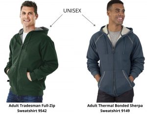 Charles River Apparel Full-Zip Sweatshirt Styles