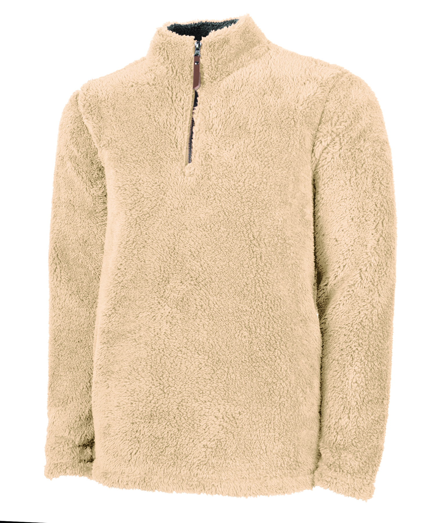 Charles River Apparel Men’s Newport Fleece Pullover Style 9876 Front Sand