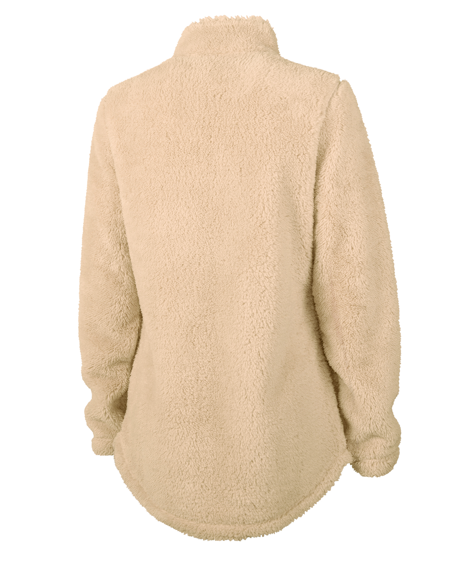 Charles River Apparel Women’s Newport Fleece Pullover Style 5876 Back Sand