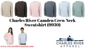 Charles River Camden Crew Neck Sweatshirt (9930) Styles