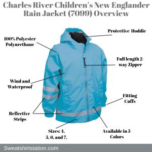 Charles River Children’s New Englander Rain Jacket (7099) Overview