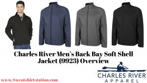 Charles River Men’s Back Bay Soft Shell Jacket