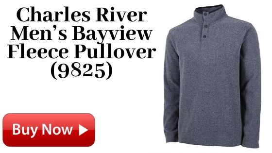 Charles River Men’s Bayview Fleece Pullover (9825)