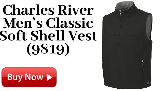 Charles River Men’s Classic Soft Shell Vest (9819) For Sale