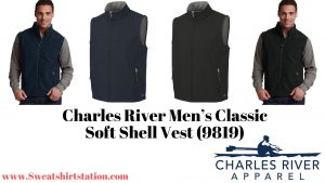 Charles River Men’s Classic Soft Shell Vest (9819) Models