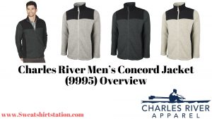 Charles River Men’s Concord Jacket (9995) Colors and Styles