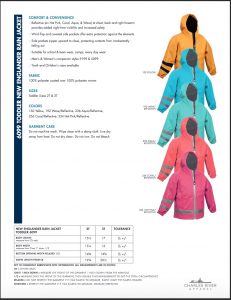 Charles River Toddler New Englander Rain Jacket (6099) Colors and sizes