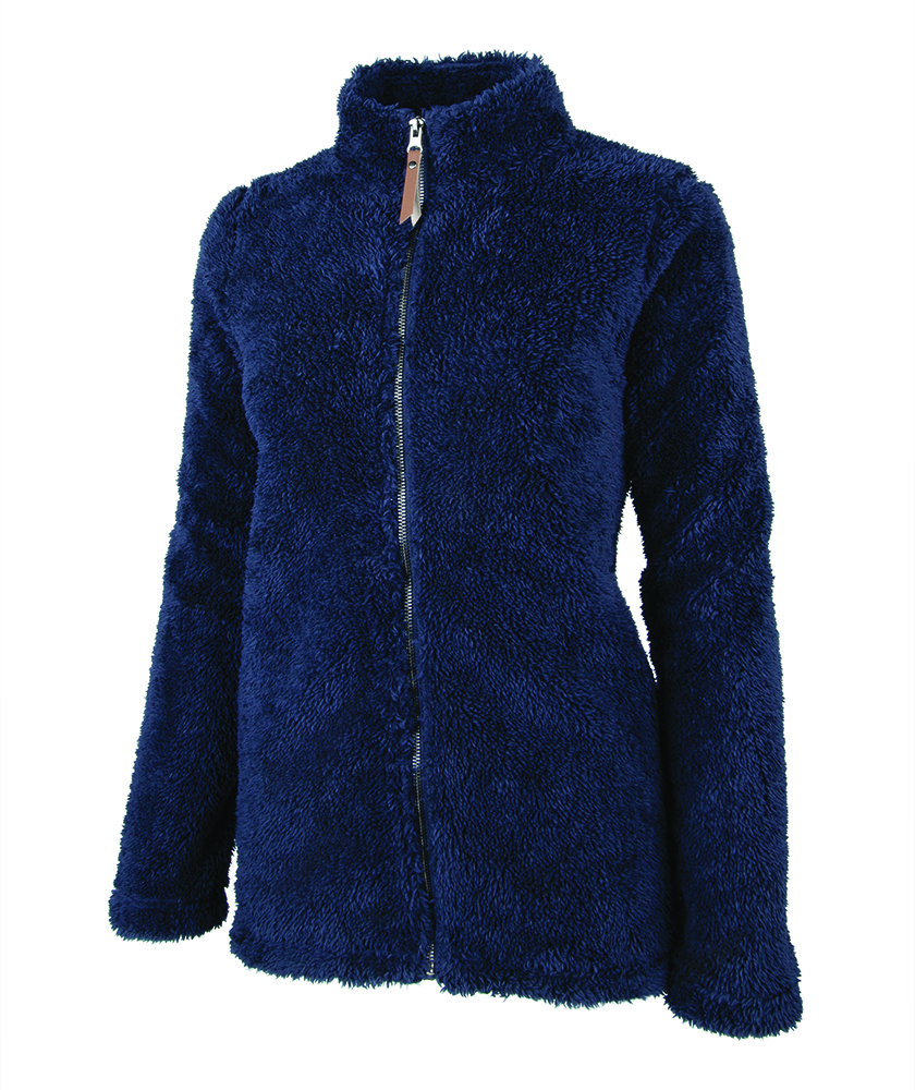 Charles River Women's Newport Full-Zip Fleece Jacket 5978 Navy Color