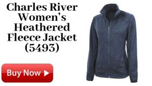 Charles River Women’s Heathered Fleece Jacket (5493) For Sale
