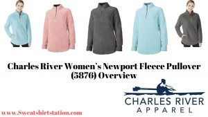 Charles River Women’s Newport Fleece Pullover 5876