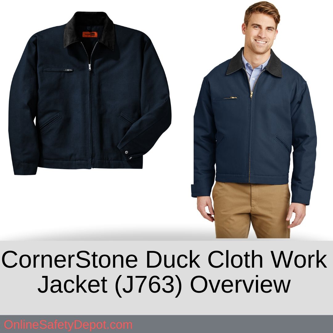 CornerStone Duck Cloth Work Jacket (J763) Overview