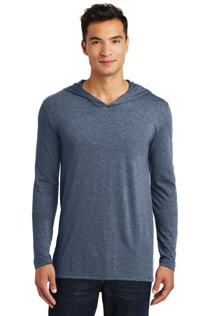 District Made Men’s Perfect Tri Long Sleeve Hoodie – Navy Frost