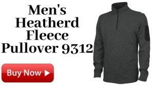 For Sale Men's Heatherd Fleece Pullover 9312