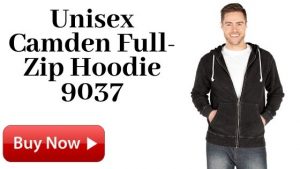 For Sale Unisex Camden Full-Zip Hoodie 9037