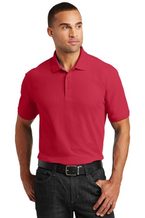 Port Authority Core Classic Pique Polo Style K100 – Model – Rich Red