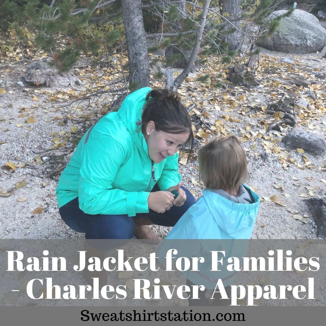 Rain Jacket for Families - Charles River Apparel