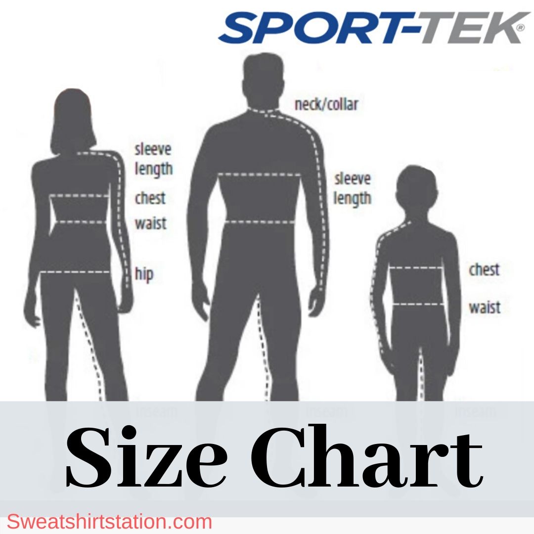 Sport-Tek Athletic Wear Size Chart – Overview (phot0s and Charts)