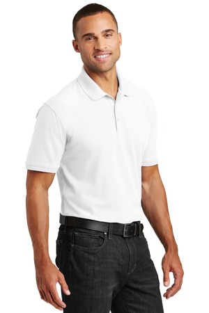 Port Authority Tall Core Classic Pique Polo Style TLK100 – White – Model