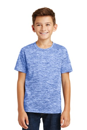 Sport-Tek Youth Posicharge Electric Heather Tee – True Royal Electric – Model