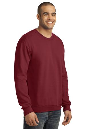 Anvil Crewneck Sweatshirt Style 71000 Independence Red Angle