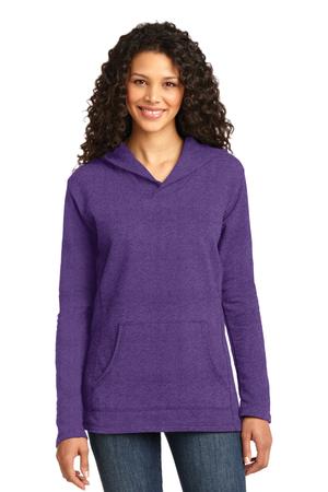 Anvil Ladies French Terry Pullover Hooded Sweatshirt Style 72500L Heather Purple