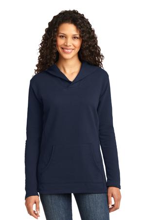 Anvil Ladies French Terry Pullover Hooded Sweatshirt Style 72500L Navy