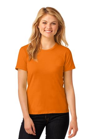 Anvil Ladies 100% Ring Spun Cotton T-Shirt Style 880 Mandarin Orange