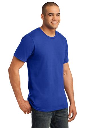 Anvil 980 Ring Spun Cotton T-Shirt Royal Blue Angle