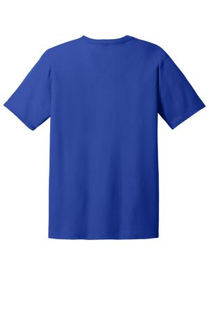 Anvil 980 Ring Spun Cotton T-Shirt Royal Blue Back Flat