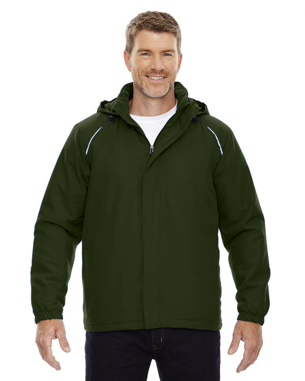 Ash City - Core 365 Men's Brisk Insulated Jacket Forest Green