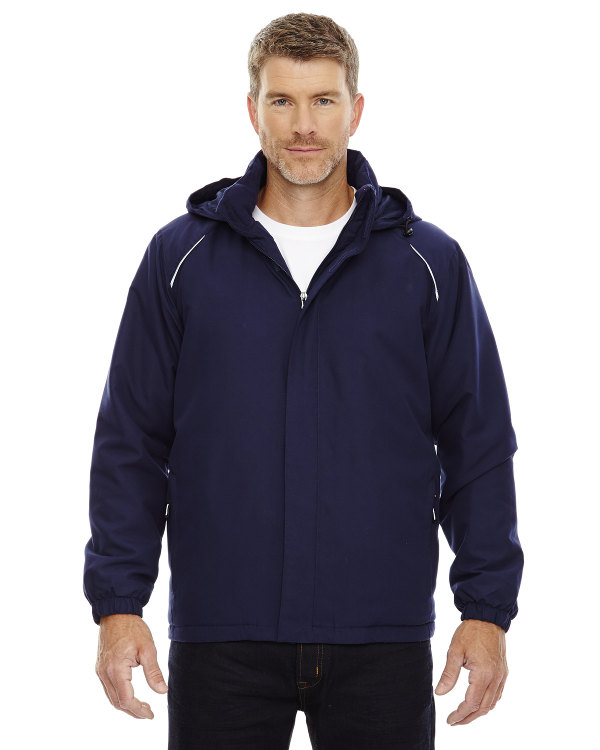 Ash City - Core 365 Men's Tall Brisk Insulated Jacket Classic Navy