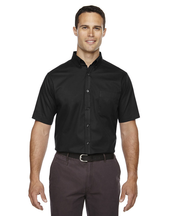 ash-city-core-365-mens-tall-optimum-short-sleeve-twill-shirt-black