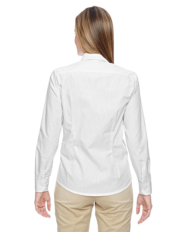 ash-city-north-end-ladies-align-wrinkle-resistant-cotton-blend-dobby-vertical-striped-shirt-white-back