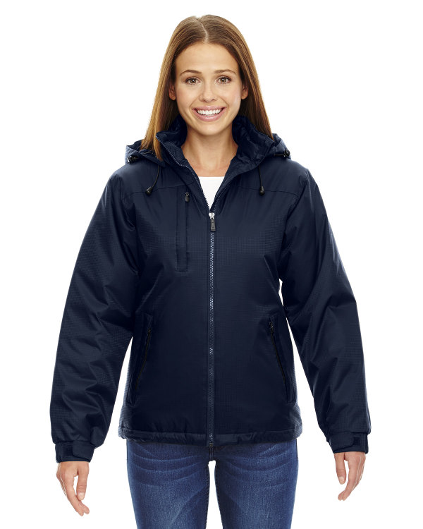 Ash City - North End Ladies' Insulated Jacket Midnight Navy