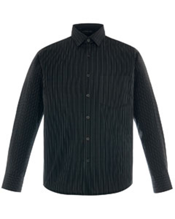 ash-city-north-end-mens-align-wwrinkle-resistant-cotton-blend-dobby-vertical-striped-shirt-black