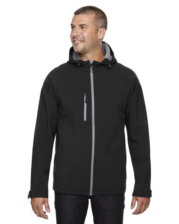 ash-city-north-end-mens-prospect-two-layer-fleece-bonded-soft-shell-hooded-jacket-black