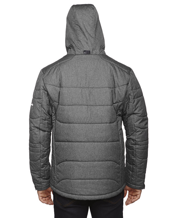 ash-city-north-end-sport-blue-mens-avant-tech-mélange-insulated-jacket-with-heat-reflect-technology-carbon-heather-back