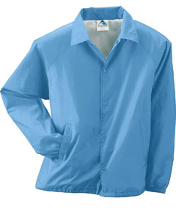 augusta-drop-ship-lined-nylon-coachs-jacket-columbia blue