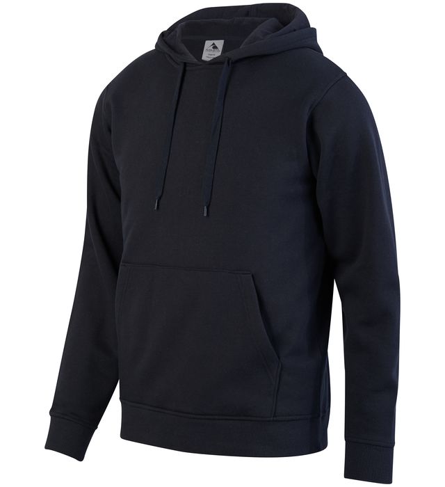 augusta-sportswear-60-40-fleece-hoodie-black