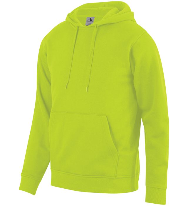 augusta-sportswear-60-40-fleece-hoodie-lime
