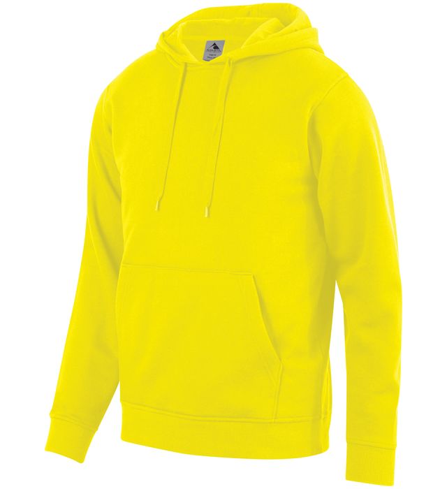 Augusta Sportswear 60/40 Fleece Hoodie Polyester Blend 5414 Power Yellow