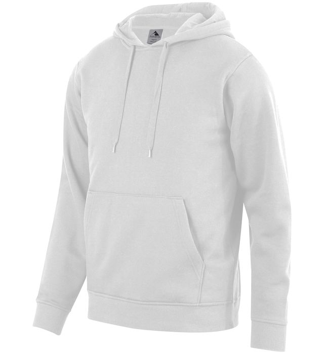 augusta-sportswear-60-40-fleece-hoodie-white