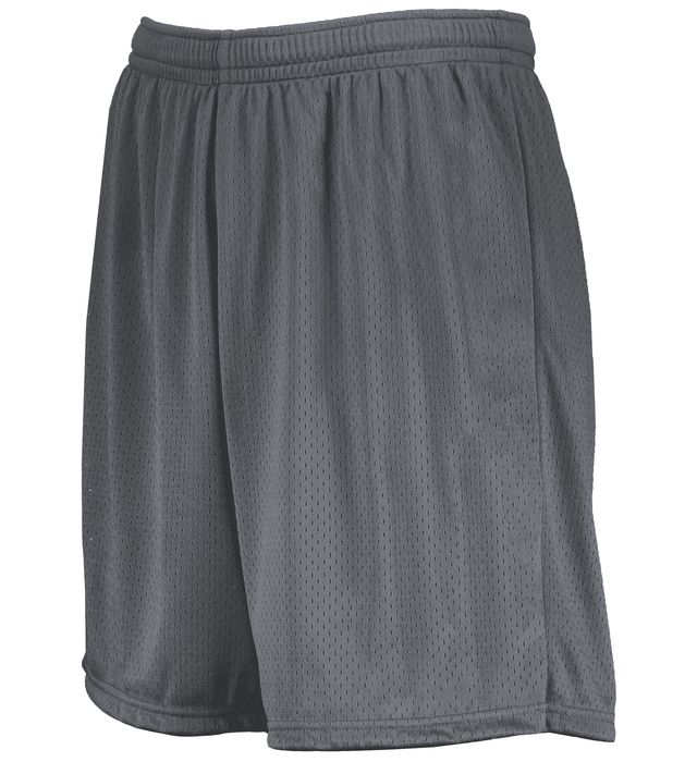Augusta Sportswear 7-Inch Modified Mesh Unisex Athletic Shorts 1850 Graphite