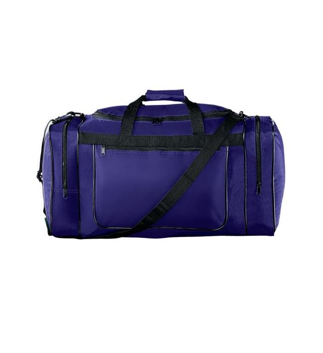 Augusta Sportswear Adjustable Shoulder Strap Gear Bag 420D Nylon 511 Purple