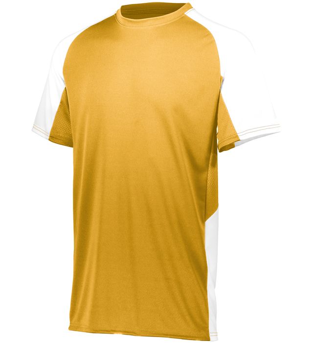 Augusta Sportswear Color Secure® Technology Multi-Sport Cutter Jersey 1517-athletic-gold-white
